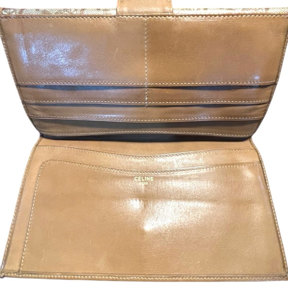 Celine Horse & Carriage Wallet Tan Leather - Picture 7 of 7